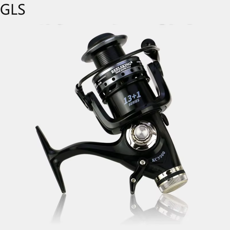 Carrete de pesca giratorio GLS 5,2:1 - cuerpo de metal para carpa - imagen 3