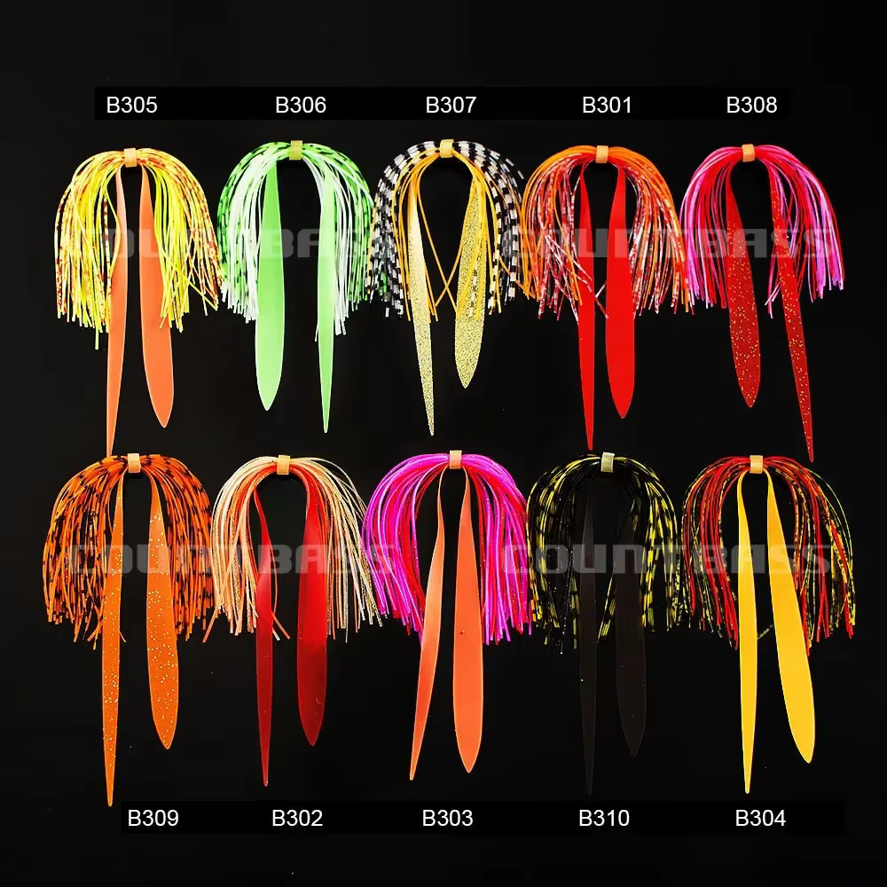 Tai Kabura Octopus Madai Falda de silicona repuesto para jig - imagen 4