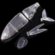 Dr.Holife señuelo flotante shad glider articulado con sonajero