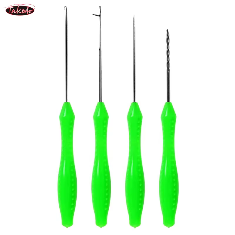 TAKEDO Kit Agujas para Boilie de Acero – Herramienta Aparejo Carpa