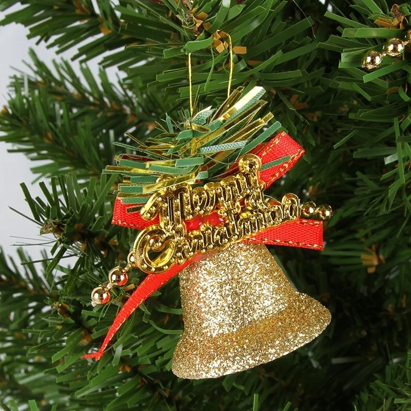 Campana navideña colgante para árbol y decoración de fiesta - imagen 5