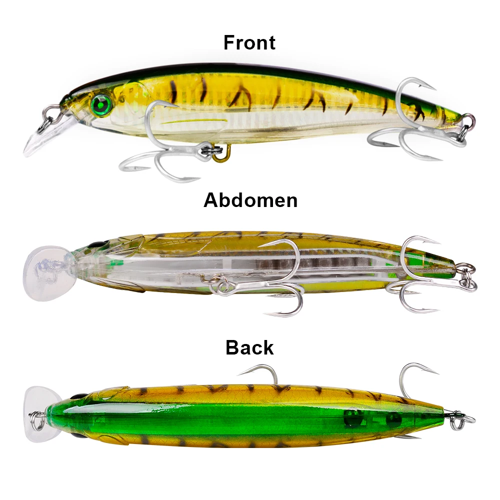Señuelo flotante Proberos para lucio tipo crankbait de arrastre