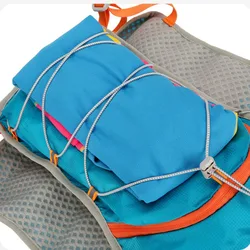 Chaleco reflectante impermeable transpirable con bolsillo hidratación