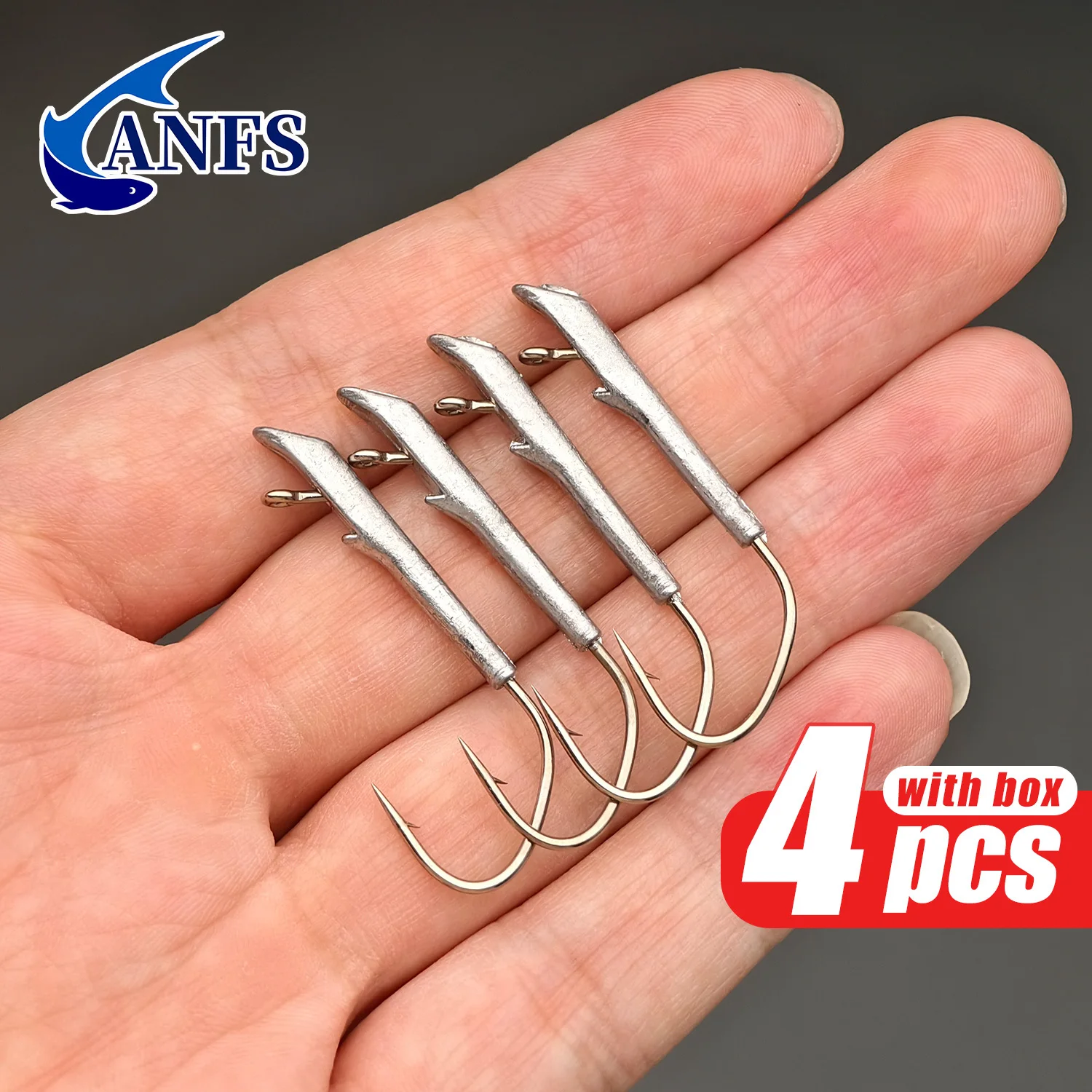 Jig Head Ozark sin malezas para lubina - imagen 3