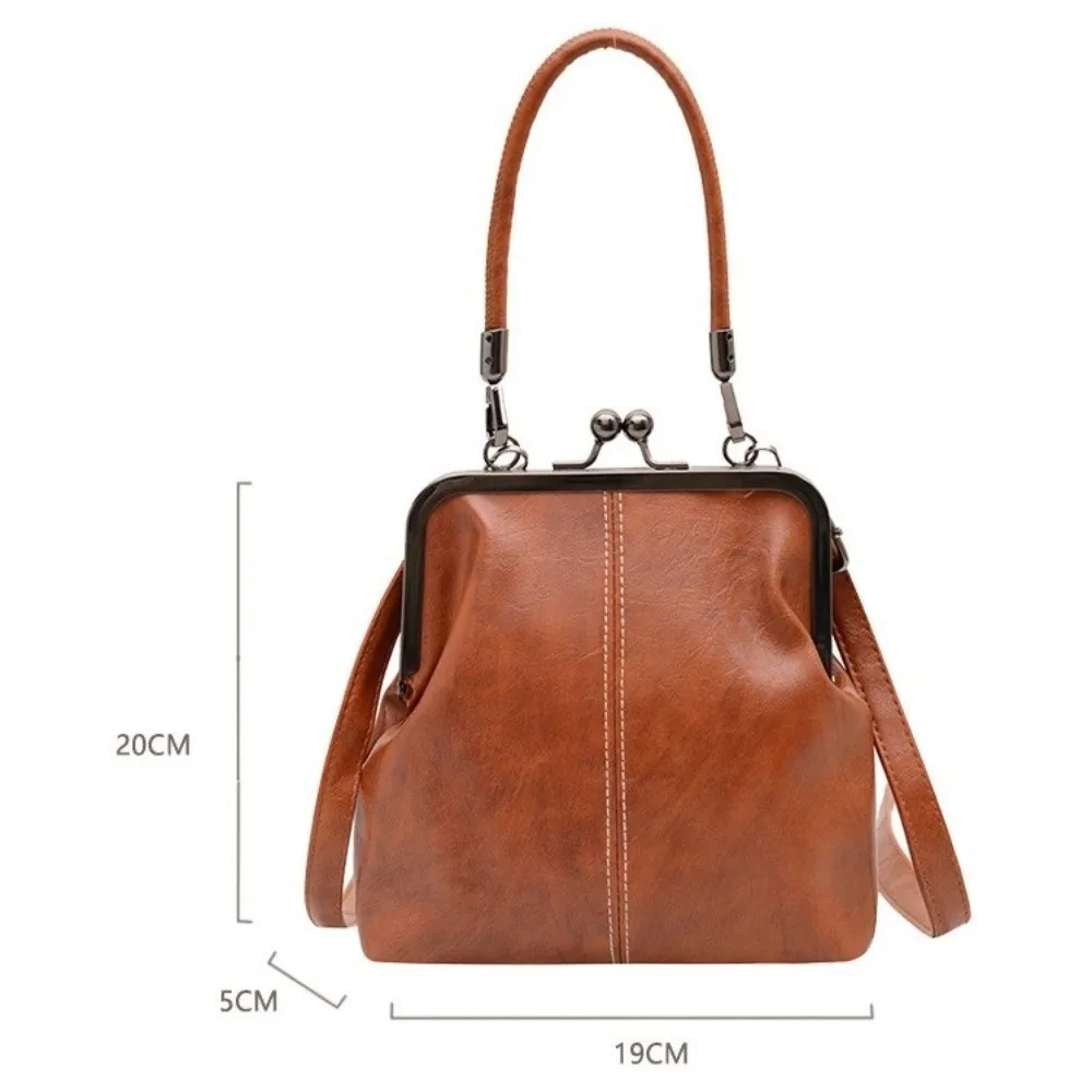 Bolso bandolera impermeable estilo retro de gran capacidad mujer - imagen 4
