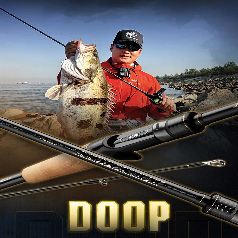 Caña ultraligera Doop Gnomic para lubina – Casting/spinning de alta sensibilidad - imagen 4