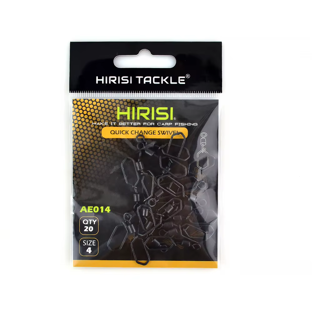 Hirishi AE014 Giratorio PVA – Malla de cambio rápido para carpa - imagen 5
