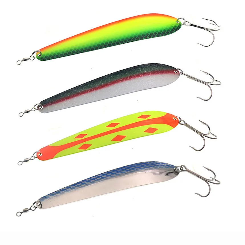 Wobbler Trolling – Cucharas giratorias para pesca en mar - imagen 2