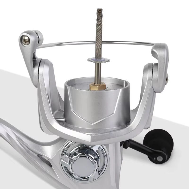 Carrete de Pesca Giratorio – Arrastre Fuerte, Bolas Metal y Mango Eva - imagen 5
