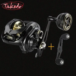TAKEDO SW300H Carrete Baitcast Bajo perfil 6.4:1 lubina