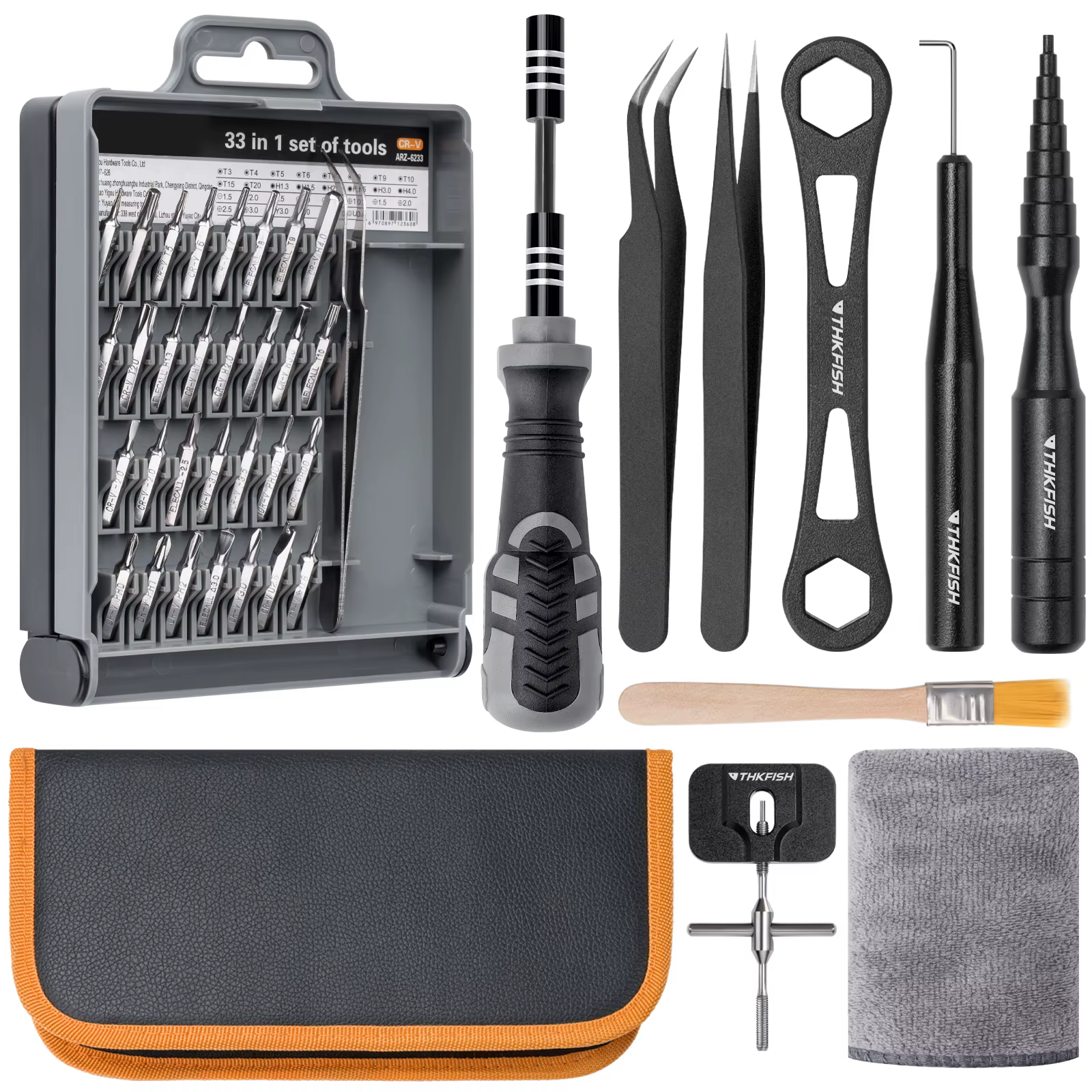 THKFISH Kit Reparación Carretes Pesca – Herramientas DIY