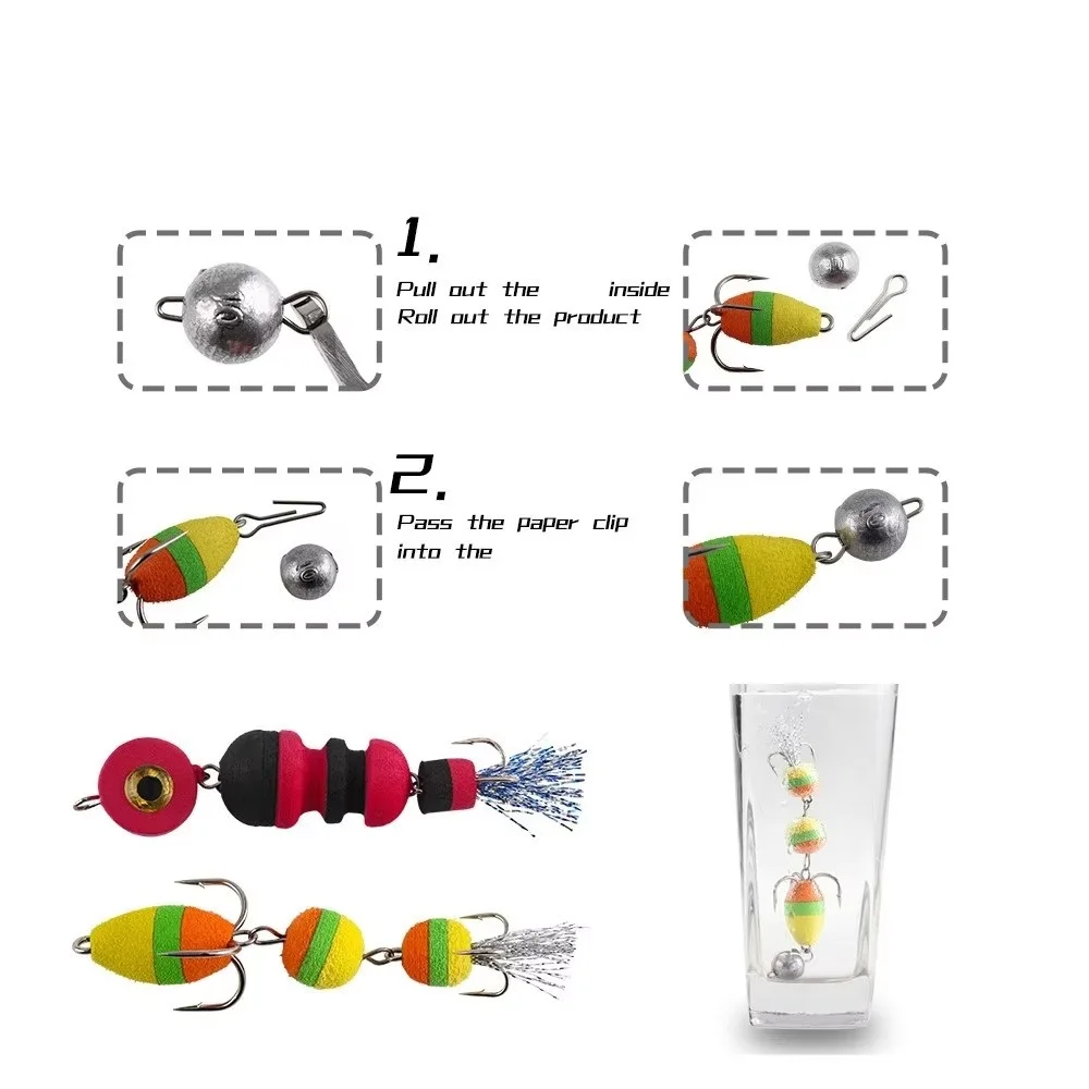 FTK MANDULA señuelo Swimbait con cabeza de jig multiariculada - imagen 3