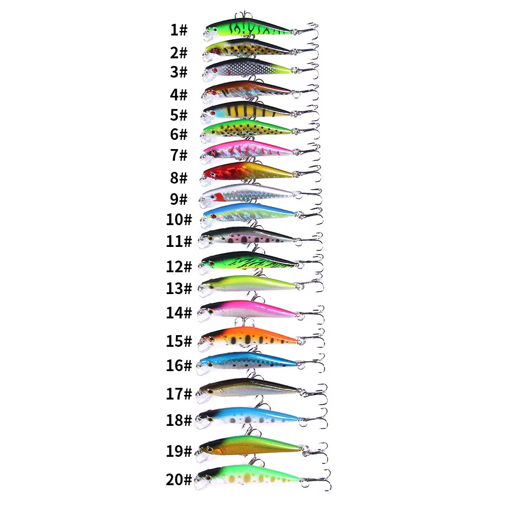 Señuelo Minnow para pesca deportiva de lubina, trucha, carpa y lucio - imagen 2