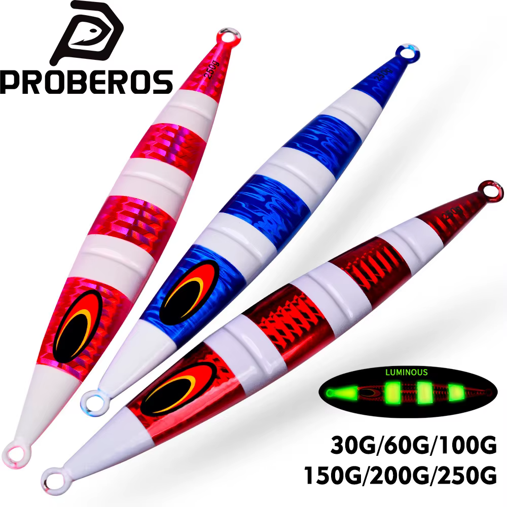 Señuelos Metálicos Proberos para Jigging – Largo Alcance - imagen 4