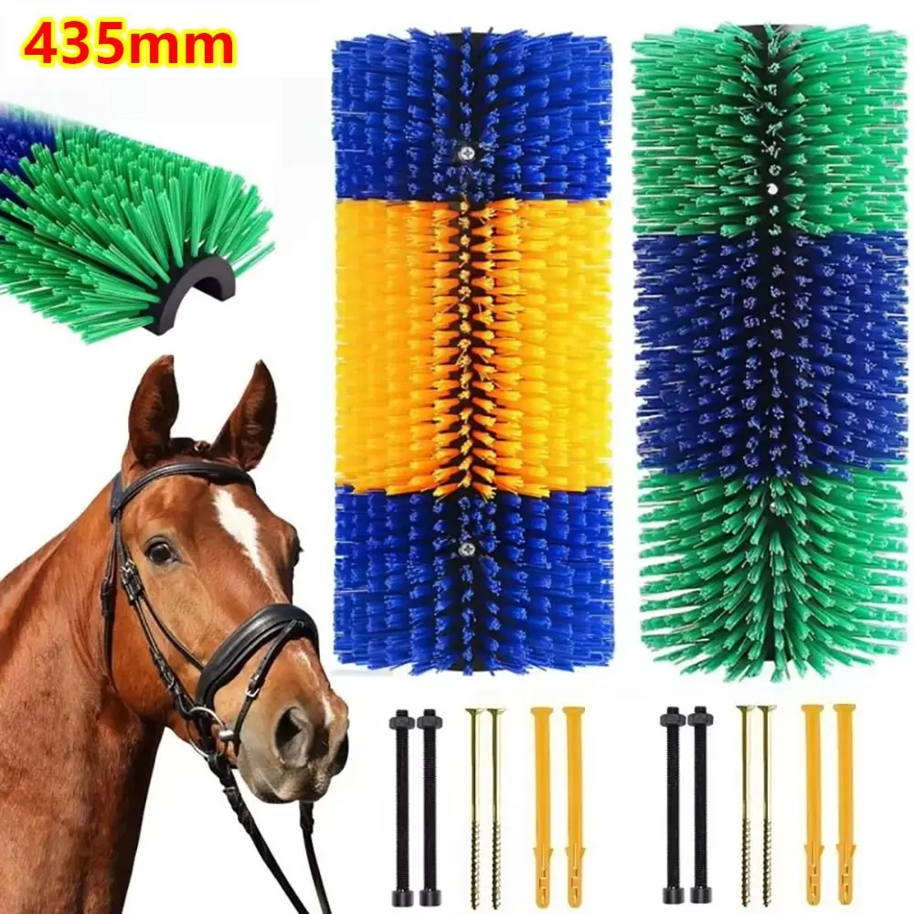 Cepillo de acicalado para caballos con conexión rápida y masaje - imagen 3