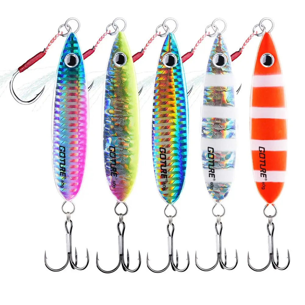Goture señuelo hundimiento rápido lastrado para pesca en mar