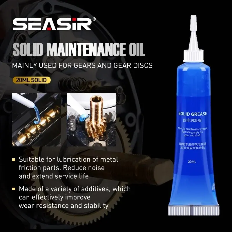 SEASIR grasa y aceite para cuidar tu carrete de pesca - imagen 2