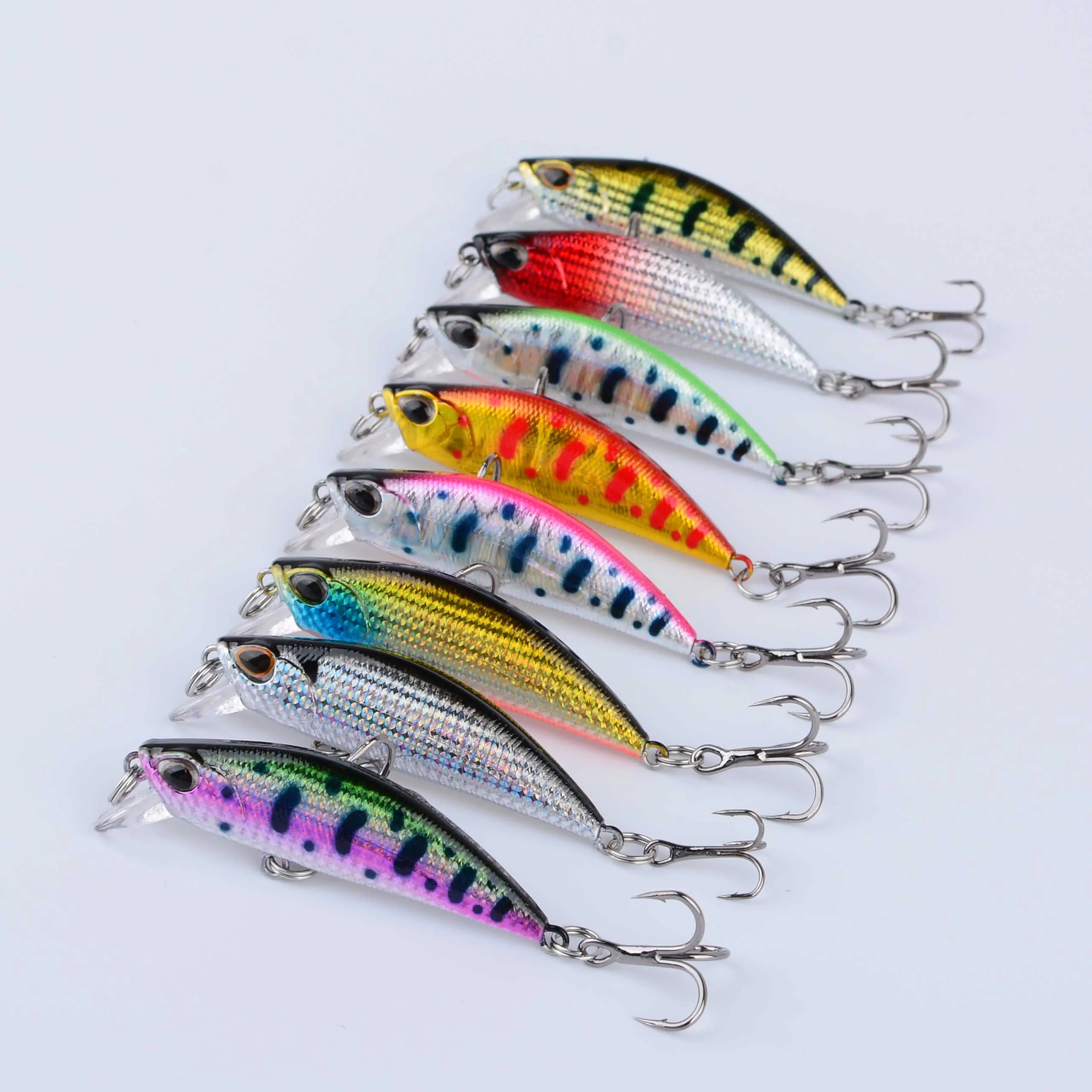 Señuelo minnow duro 5 cm 6 g