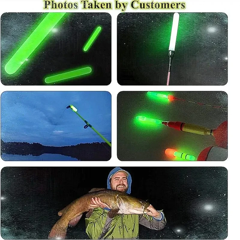 Barras luminosas flotantes pesca nocturna – Luz fluorescente - imagen 2