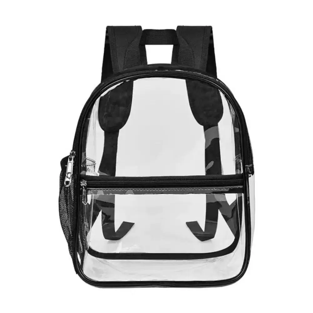 Mochila transparente PVC jelly bag impermeable compacta de verano