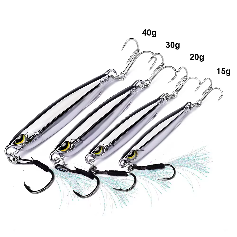Jig Metálico Long Cast para Caballa y Peces Duros - imagen 3