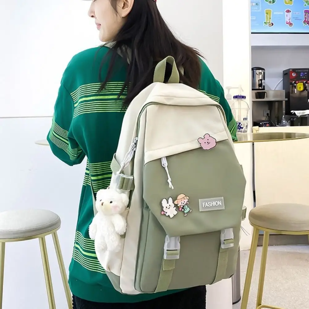 Mochila impermeable de nailon gran capacidad multifuncional - imagen 4