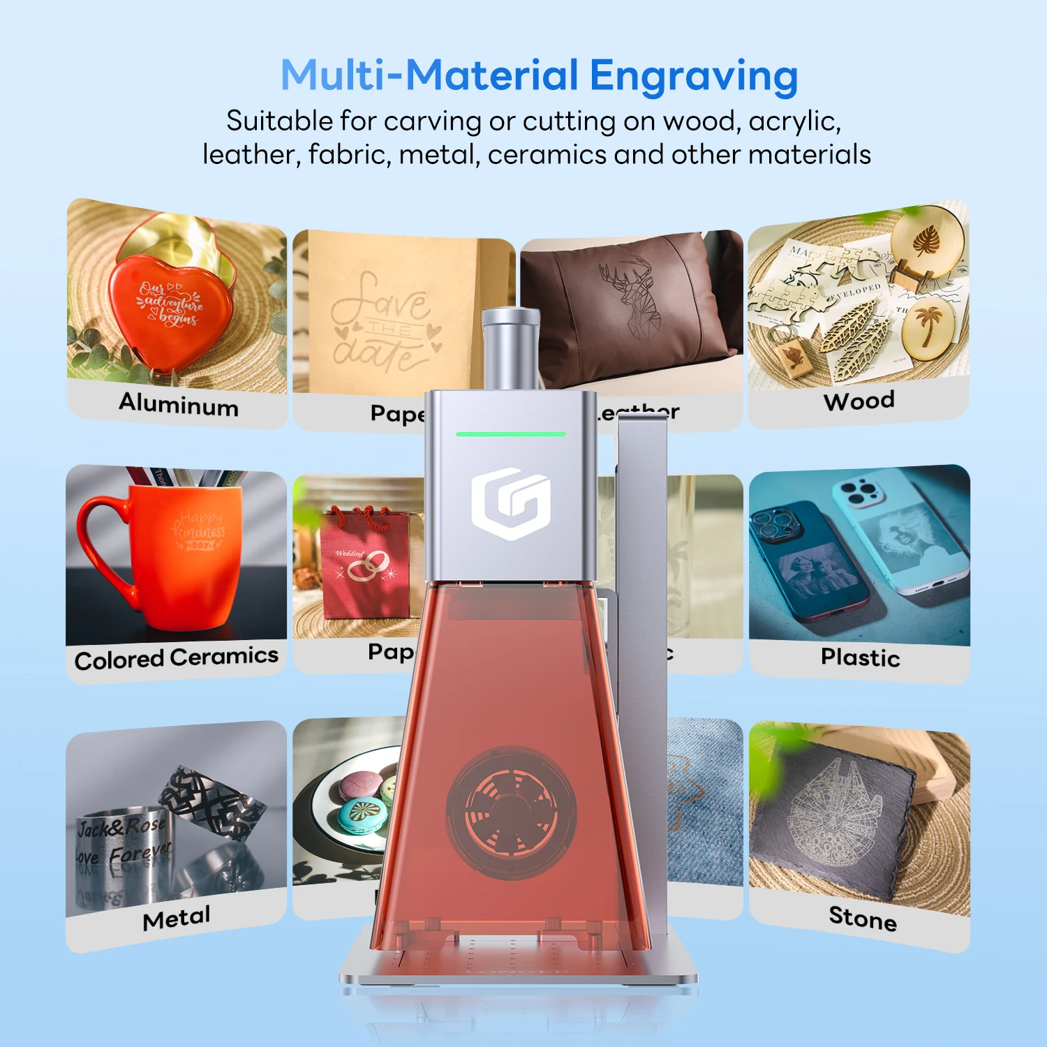 Grabador láser portátil Longer Nano Pro con punto de precisión - imagen 4