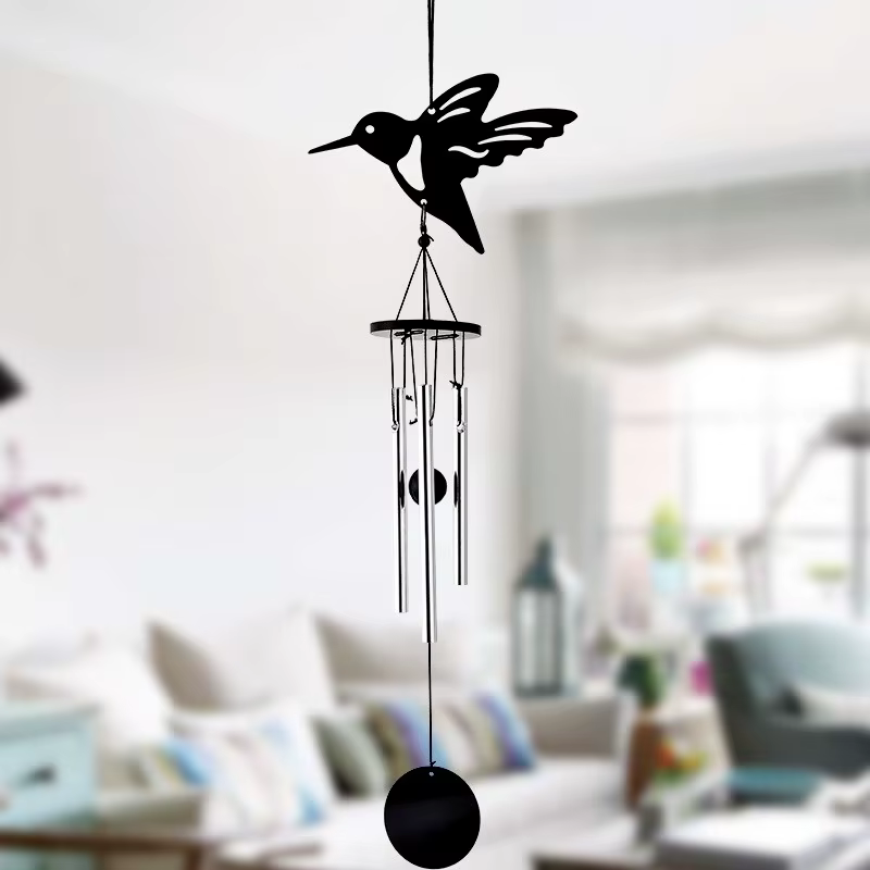 Campanas de viento hechas a mano – Colgante decoración hogar artesanal - imagen 2