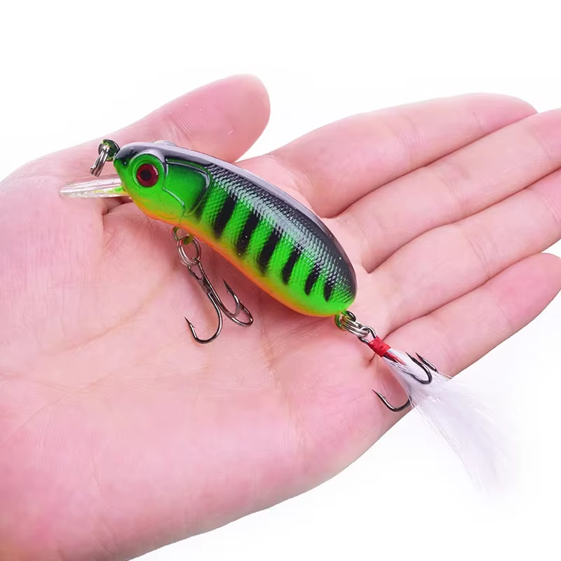 Señuelo pececillo hunde – Wobblers plásticos para crankbaits Pike - imagen 4