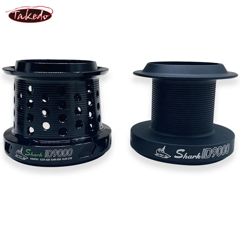 TAKEDO HS02 carrete pesca carpa con cuerpo de carbono y engranaje - imagen 4