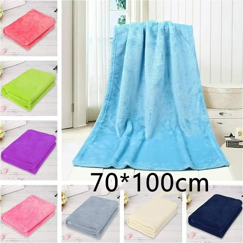 Manta de Flanell Suave 70x100cm – Plush Cálida para Sofá y Cama - imagen 4
