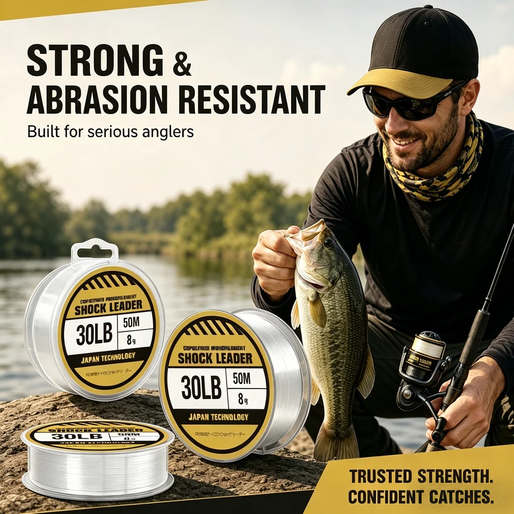 Monofilamento Thornsline de nailon alta elasticidad para pesca - imagen 5