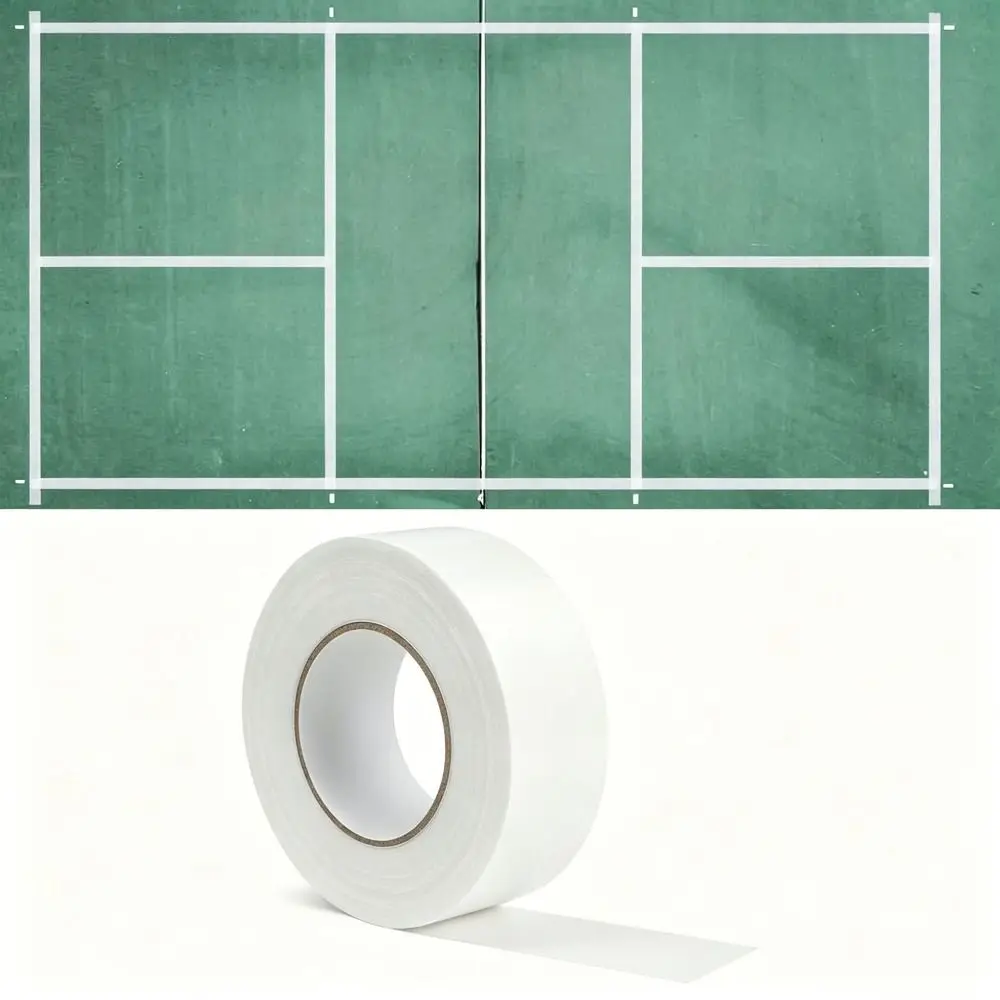 Cinta de marcación para cancha de pickleball autoadhesiva
