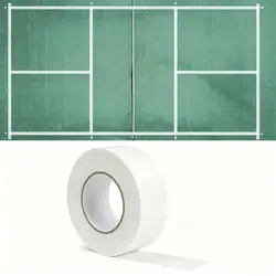 Cinta de marcación para cancha de pickleball autoadhesiva