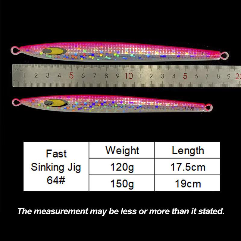 TEASER J64 Señuelo jig metal hundimiento rápido jigging agua salada - imagen 2