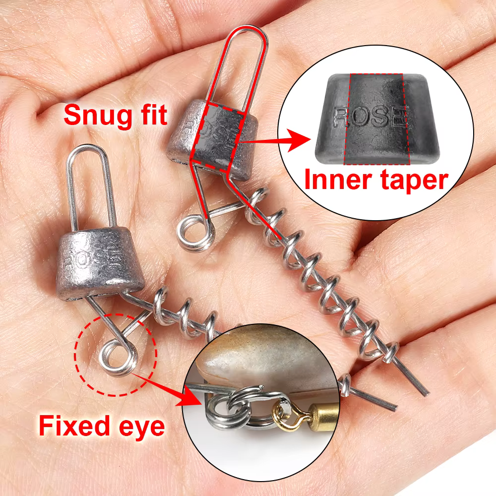 Spinpoler The Pike Stinger Rig – Montaje con peso en espiral para lucio - imagen 4