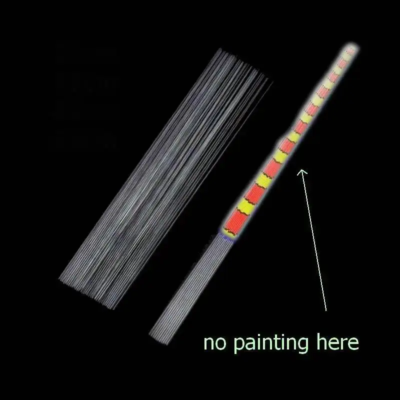 Blanks de titanio sin pintar para puntas de caña de pescar
