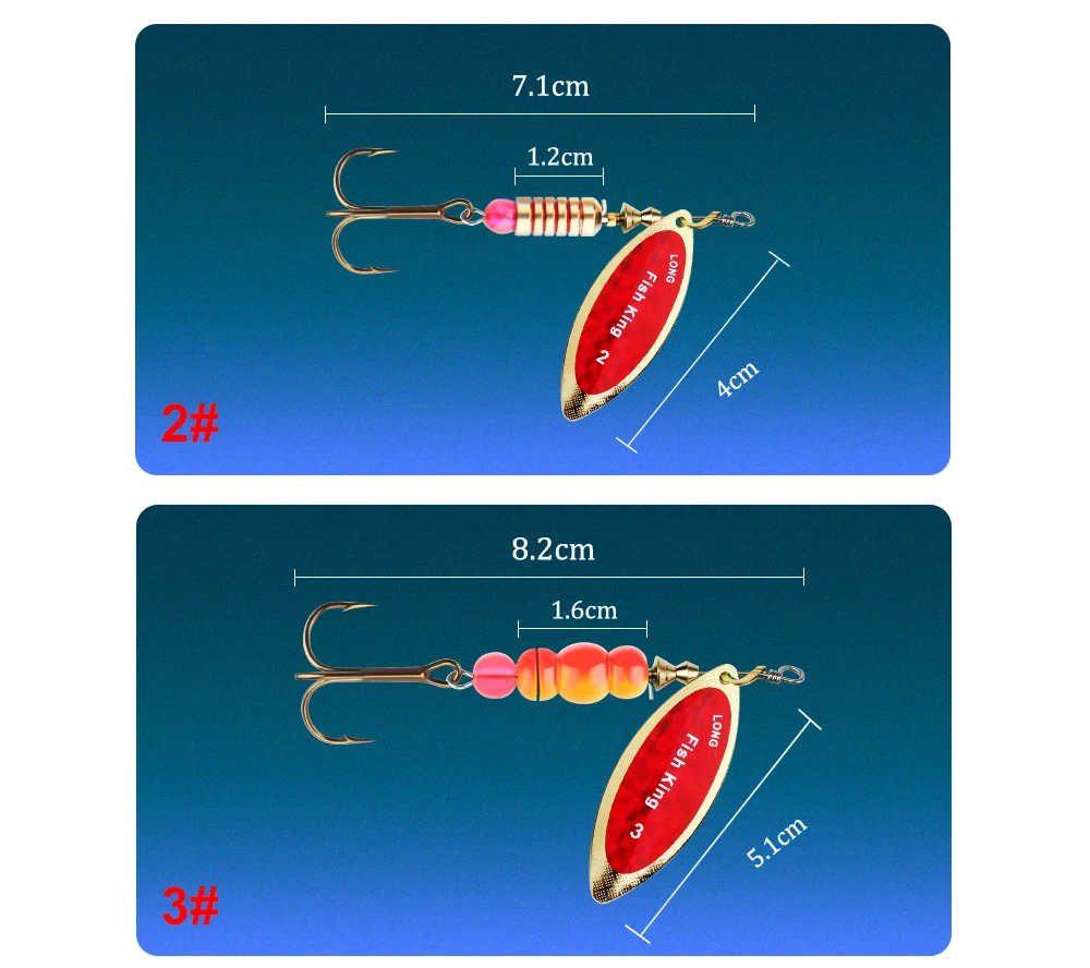 Cuerpo metálico del spinner FTK