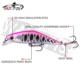 WALK FISH Wobbler minnow hundido para trucha, perca y lucio - imagen 2