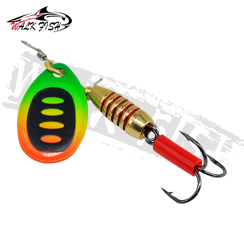 Señuelo Giratorio WALK FISH para Lucio – Cuchara con Anzuelos Triples - imagen 5