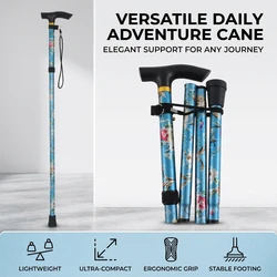 Bastones de trekking plegables ultraligeros de aluminio para ruta