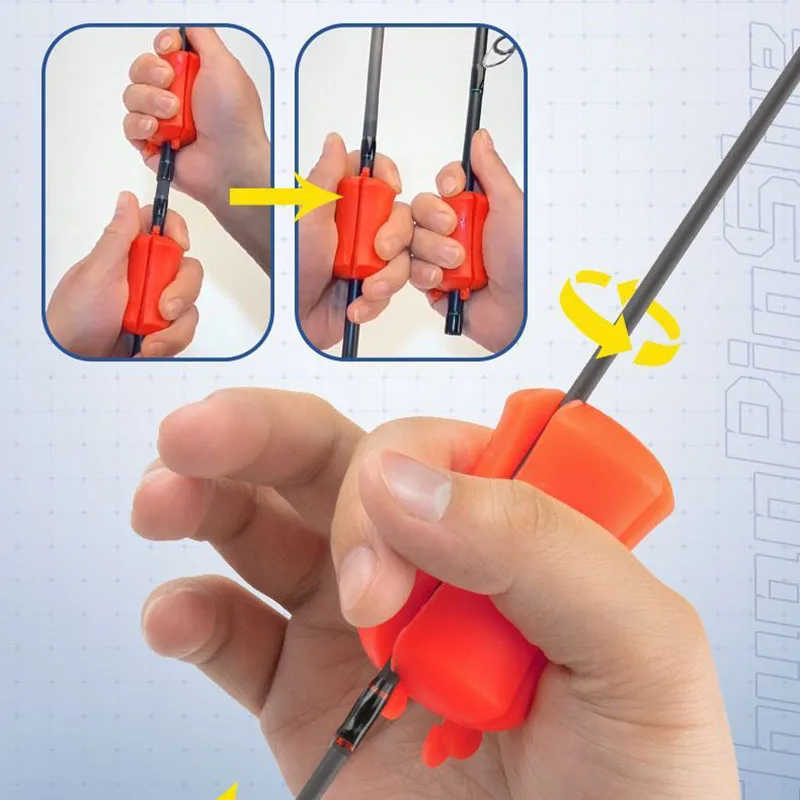 Caña Bola Fija con Mini Protección Anticolisión y Retractor - imagen 5