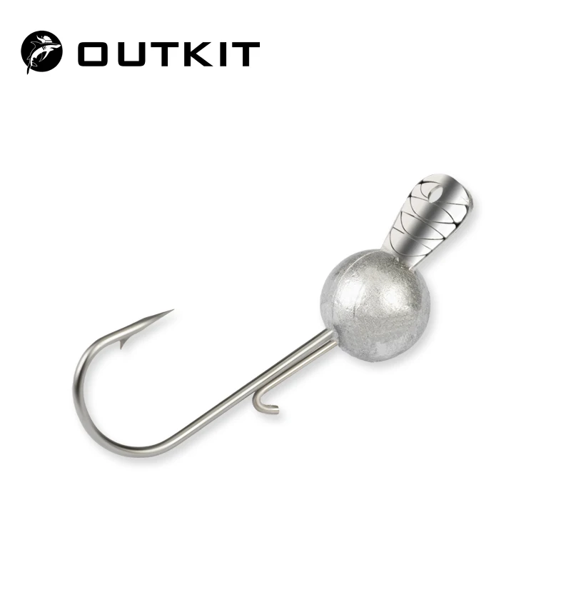 Anzuelo OUTKIT Wobbler con labio metálico vista frontal