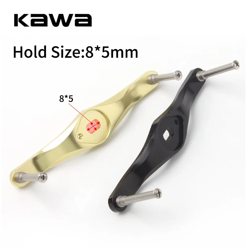 Kawa Mango de Carrete de Pesca - Aleacion aluminio, agujero 8x5 mm - imagen 4