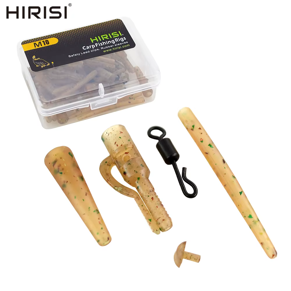 Clip Giratorio Antienredos Hirisi – Seguridad para Plomos de Pesca - imagen 2