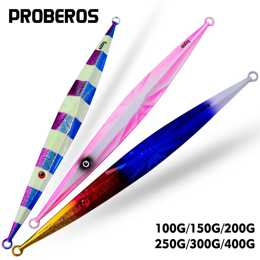 Señuelo de plantilla de metal luminosa Proberos – pesca profunda - imagen 5