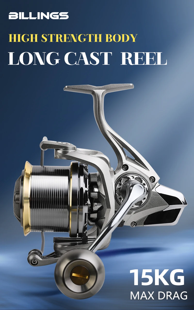 Carrete BILLINGS NGK PRO 8000-14000 para surf