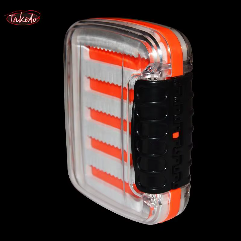 TAKEDO LF07 Estuche impermeable doble cara para pesca con mosca - imagen 4