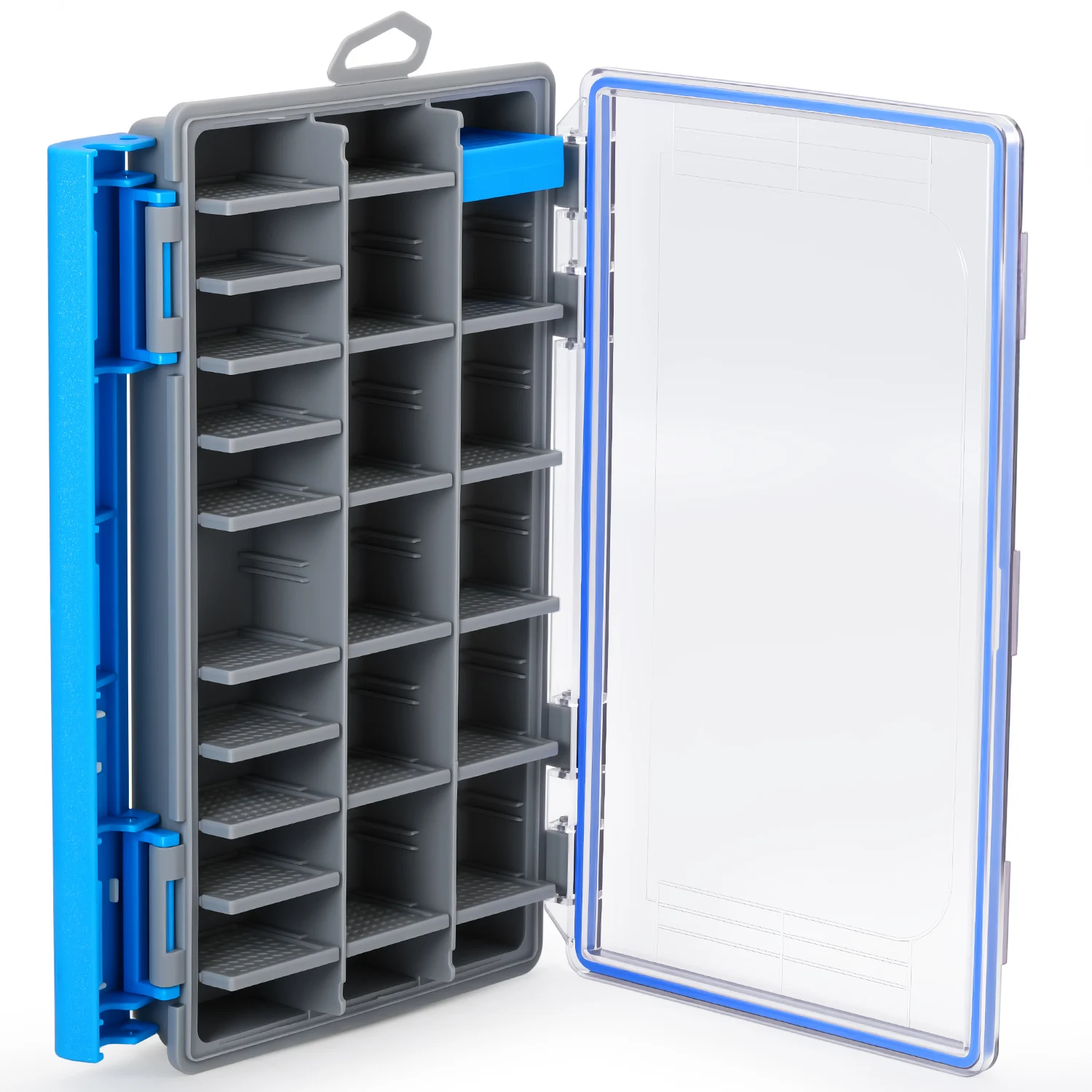 Caja abierta mostrando divisores