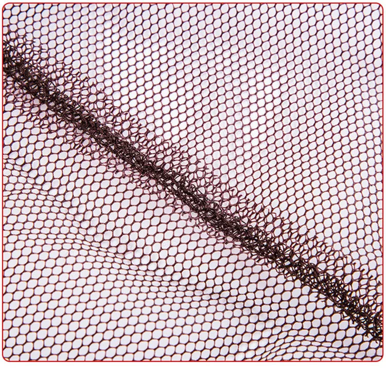 Red desplegada mostrando su forma circular completa